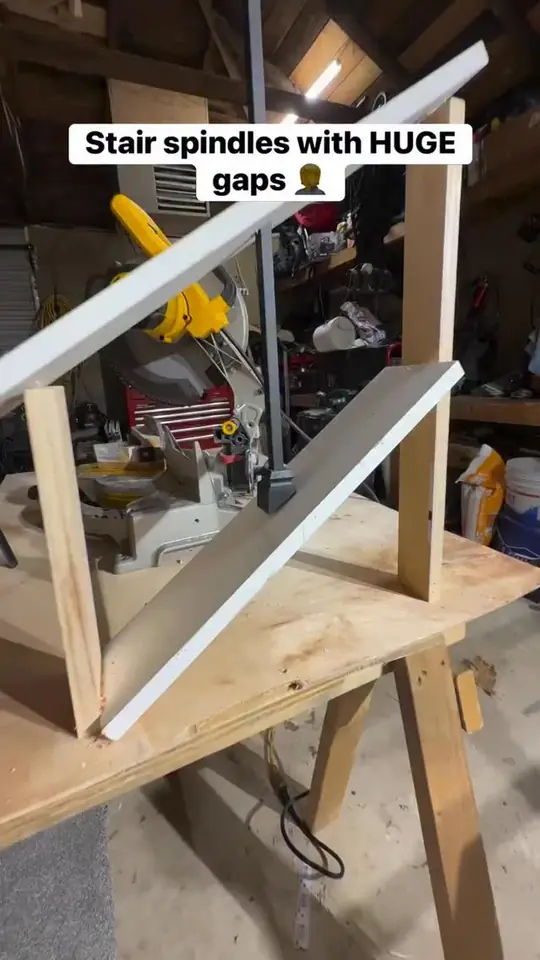 Stair spindles with huge gaps