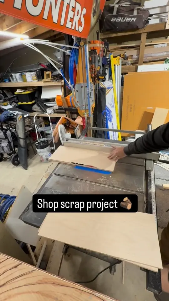 Scrap wood shop project
