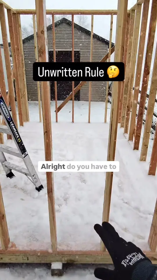 Is this an unwritten ladder rule?