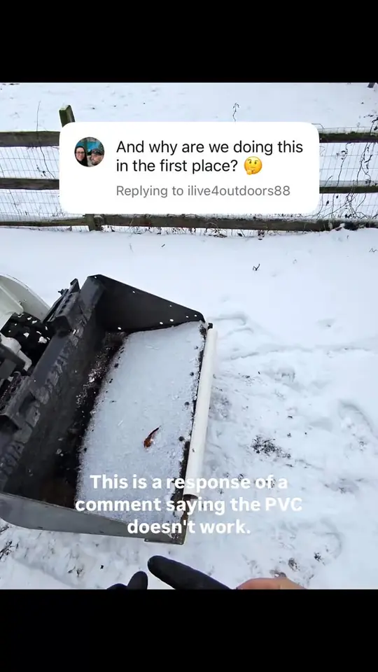 Why we use a PVC plow edge