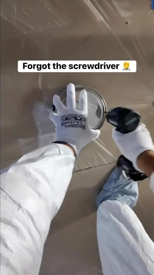 Forgot the screwdriver