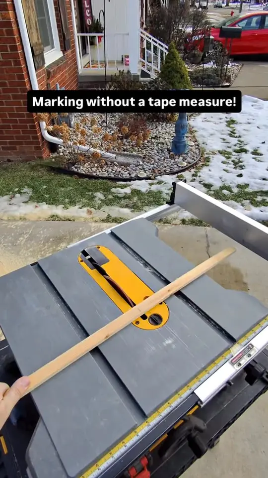 Marking without a tape measure