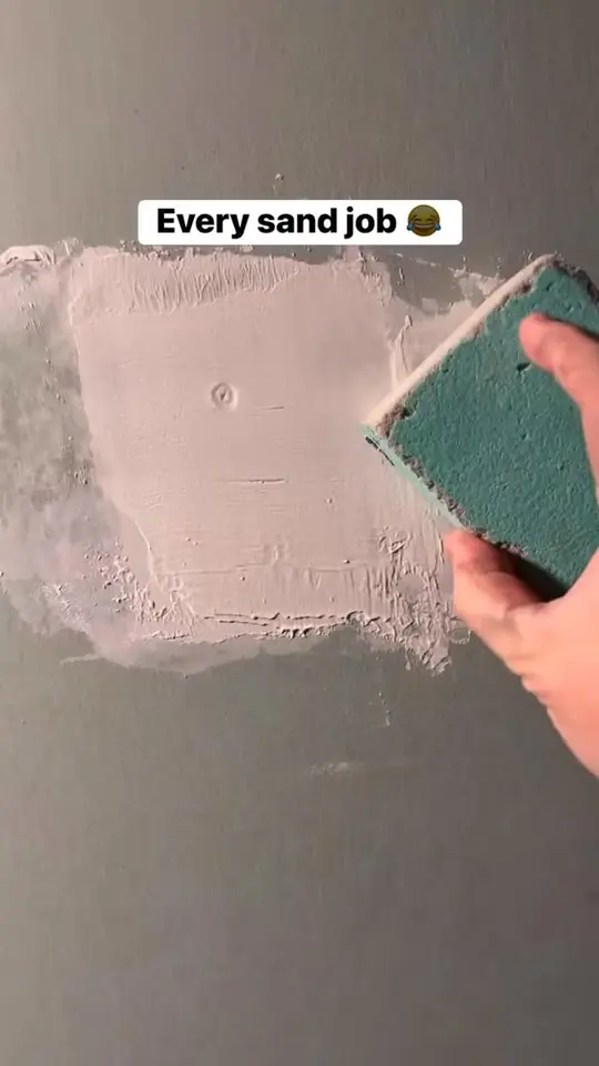 No way to stay clean hand-sanding drywall