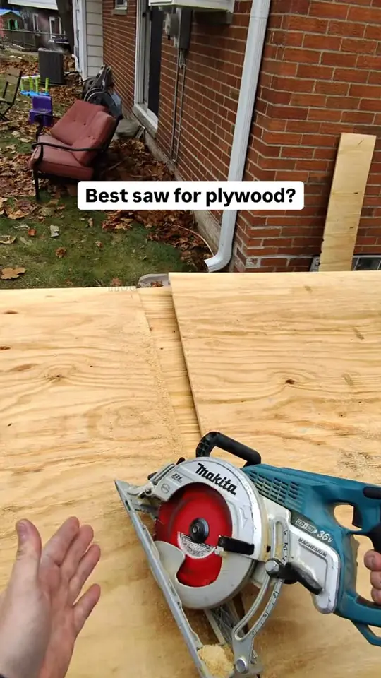 Best saw for plywood?