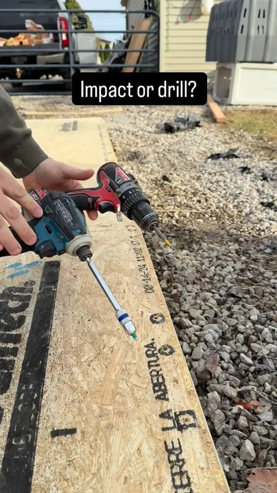 Impact or drill?