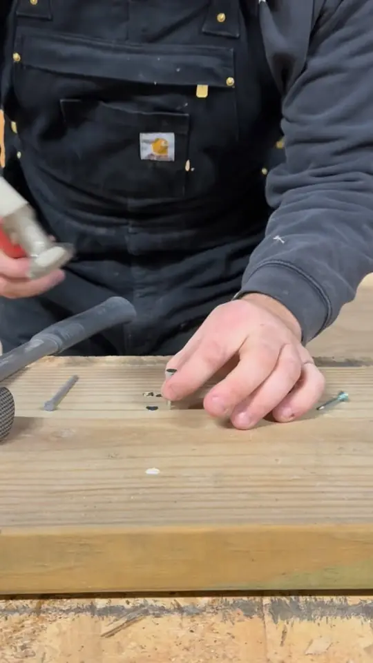 Don't smash your fingers