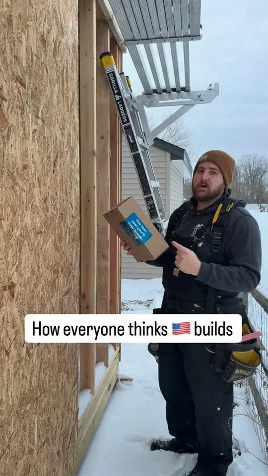 Builders will use anything nowadays