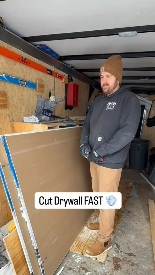 Cut drywall fast and accurate