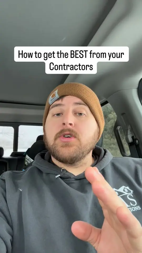 How to get the best from your contractor
