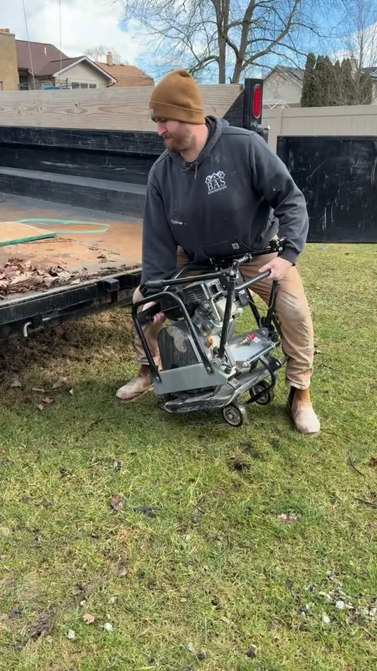 Loading equipment when you work alone