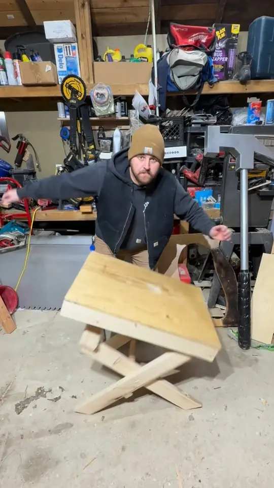 Build a portable jobsite table