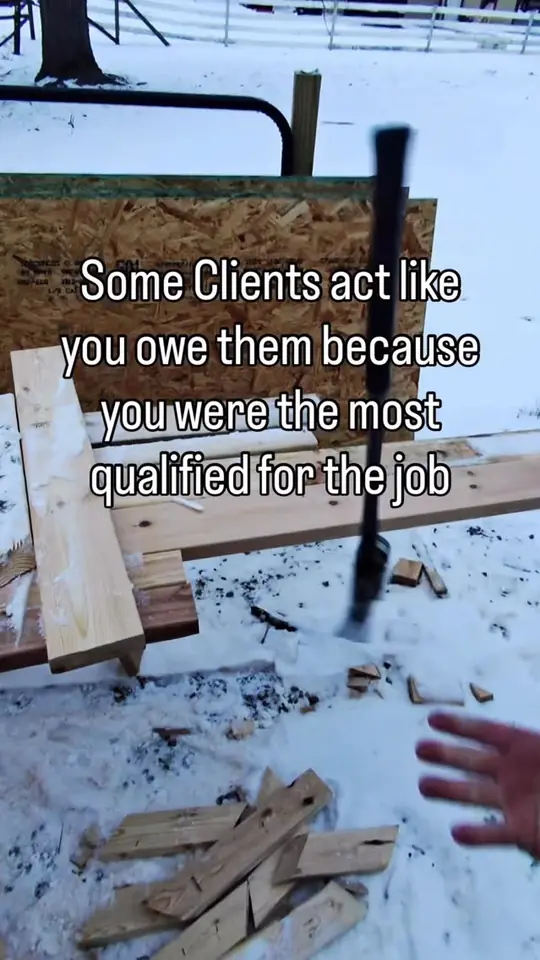 Do your best, but don't work for free
