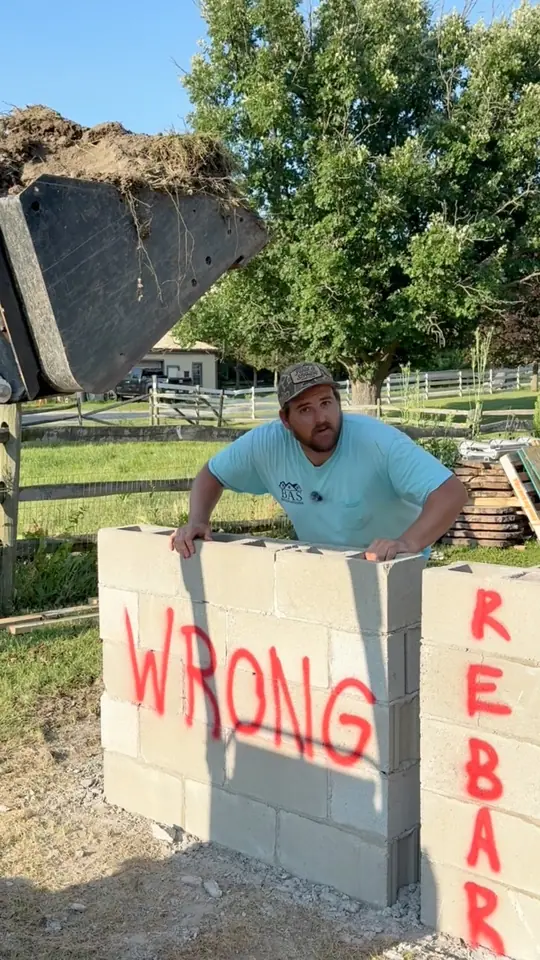 What makes a block foundation strong