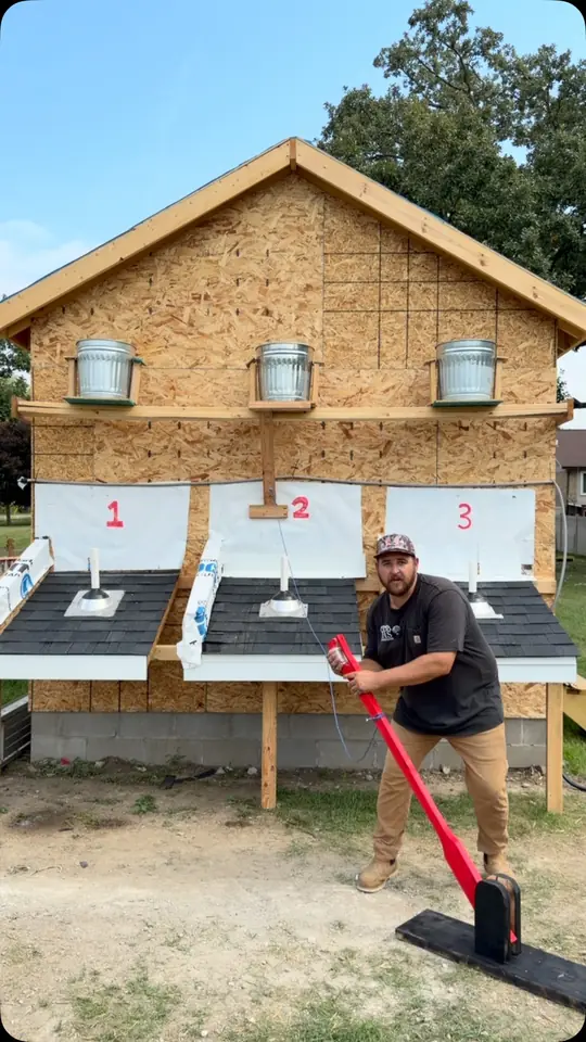 Which roof fails?  follow local codes